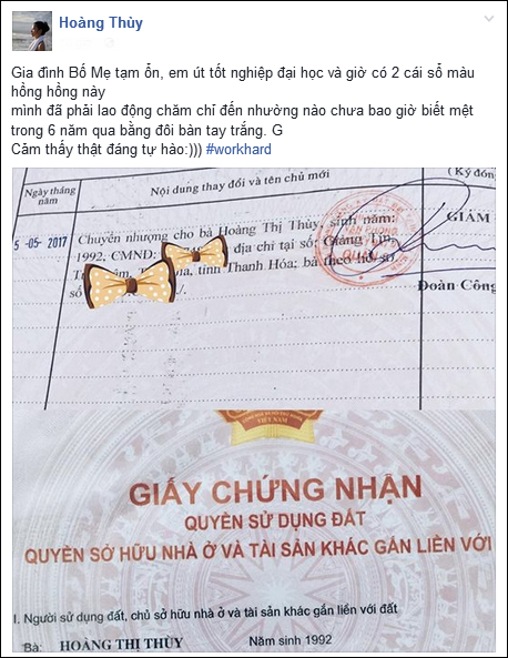 Hoàng Thùy gây chú ý khi xây nhà sau 3 tháng đăng quang ngôi vị Á hậu Hoàn vũ Việt Nam 2017 - Ảnh 2.