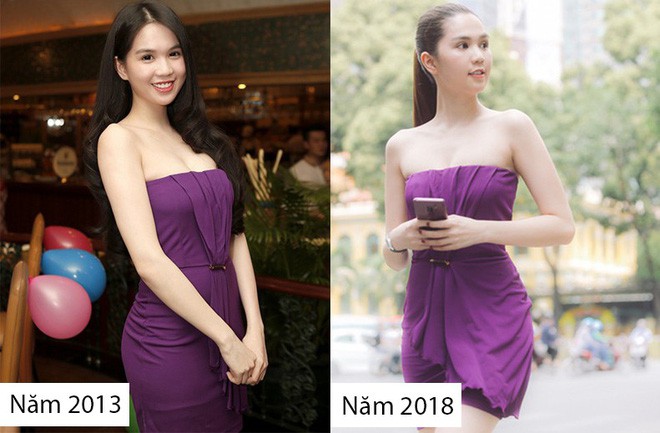 Cả kho đồ hiệu nhưng lại chọn mặc chiếc v&aacute;y t&iacute;m lịm của 5 năm trước, Ngọc Trinh bị ch&ecirc; sến v&agrave; lạc điệu - Ảnh 7.