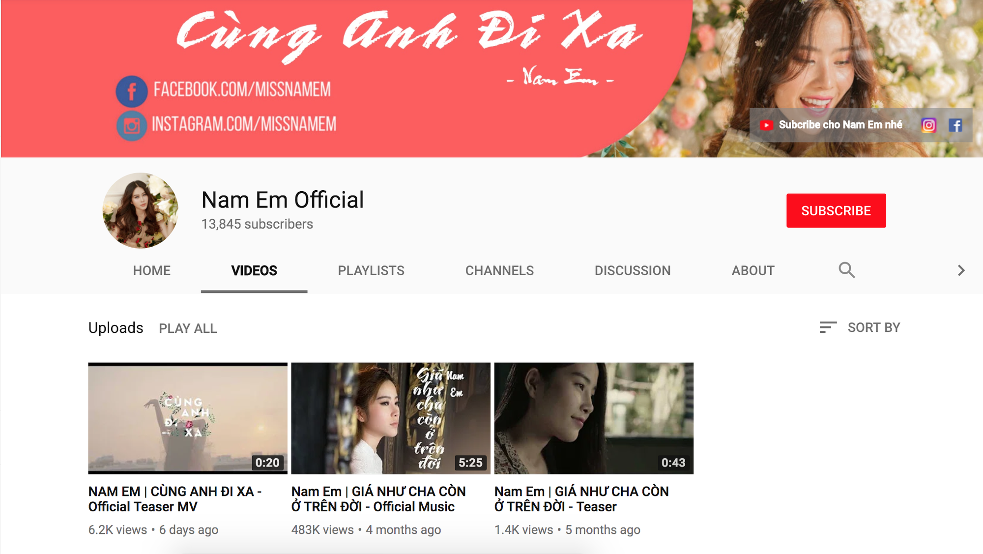 Giữa ồn ào tình cảm, Nam Em gỡ bỏ MV chỉ vừa ra mắt 5 ngày để khẳng định không PR bằng scandal - Ảnh 1. Giữa ồn ào tình cảm, Nam Em gỡ bỏ MV chỉ vừa ra mắt 5 ngày để khẳng định không PR bằng scandal - Ảnh 1.