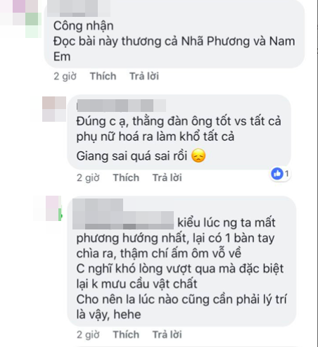 Nhiều ý kiến bênh vực Nam Em, cho rằng người nên bị chỉ trích chính là Trường Giang - Ảnh 4.