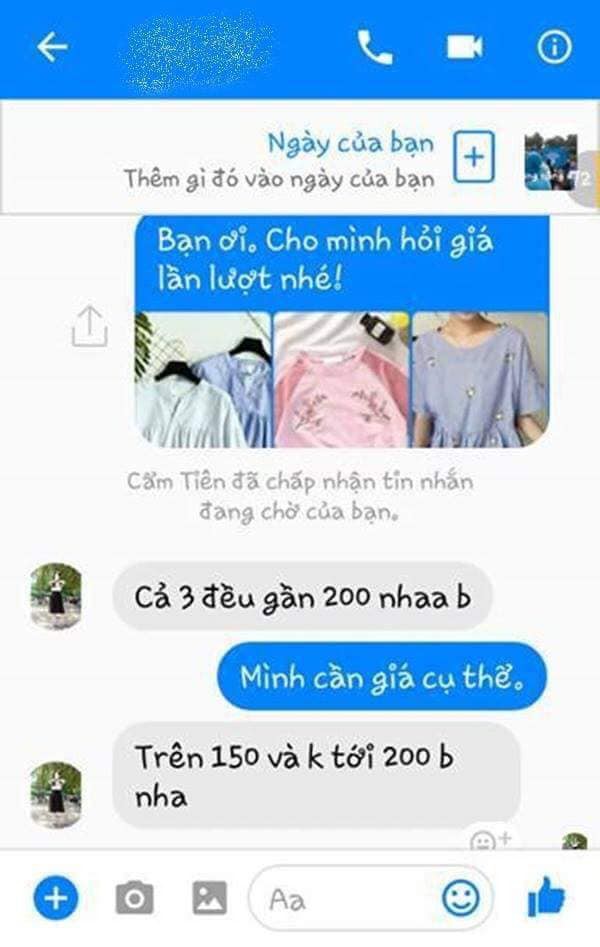 Nhiều chủ shop online cũng cần lắm lớp học ngữ pháp khi trả lời khách - Ảnh 3.