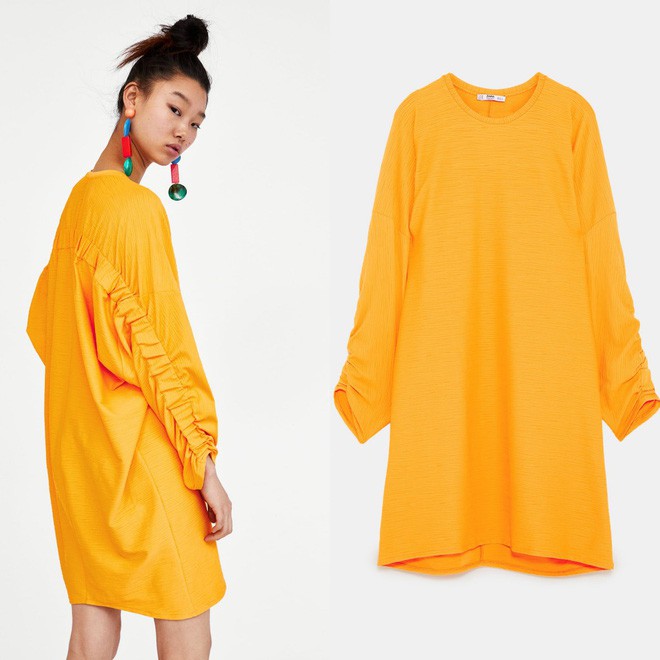 M&agrave;u v&agrave;ng đang chiếm s&oacute;ng khắp nơi, Zara v&agrave; H&M cũng cho ra mắt loạt &aacute;o v&aacute;y với gi&aacute; chưa đến 1 triệu đ&acirc;y n&agrave;y!  - Ảnh 16.