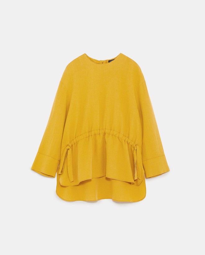 M&agrave;u v&agrave;ng đang chiếm s&oacute;ng khắp nơi, Zara v&agrave; H&M cũng cho ra mắt loạt &aacute;o v&aacute;y với gi&aacute; chưa đến 1 triệu đ&acirc;y n&agrave;y!  - Ảnh 8.