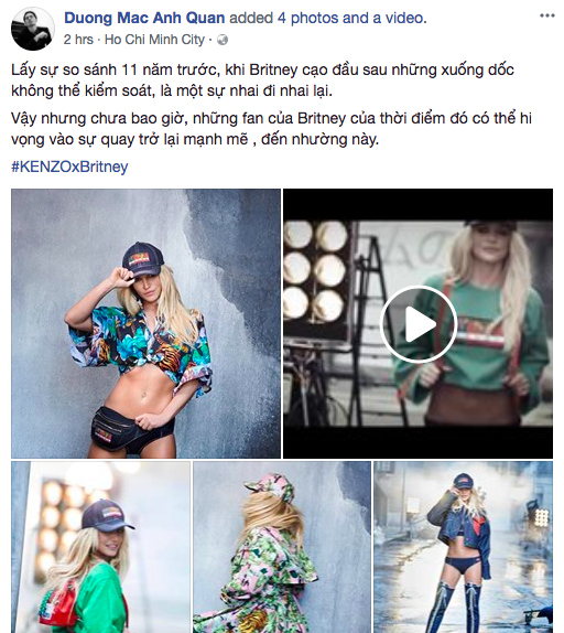 Vừa nghe tin Britney Spears làm gương mặt đại diện cho Kenzo, netizen Việt liền vỗ tay đôm đốp - Ảnh 7.