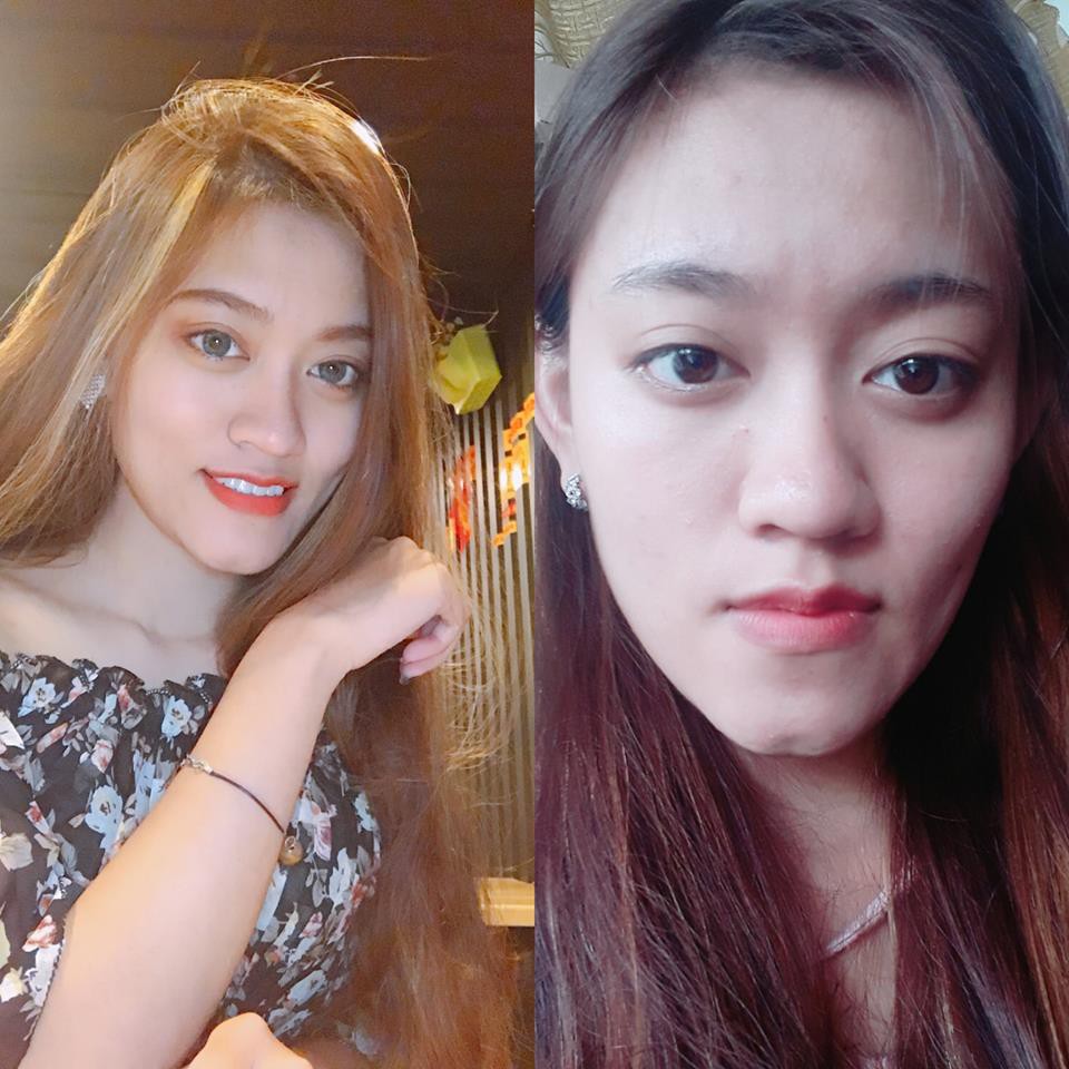 Chùm ảnh: Khoảng cách xa nhất trên đời này là mặt mộc và sau make up của chị em - Ảnh 13.