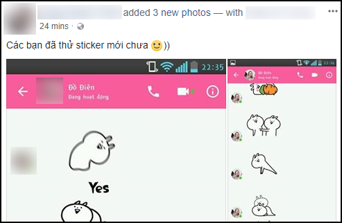 Bạn đã tải về bộ sticker Thỏ tăng động mới đang được share ngập Facebook chưa? - Ảnh 7.