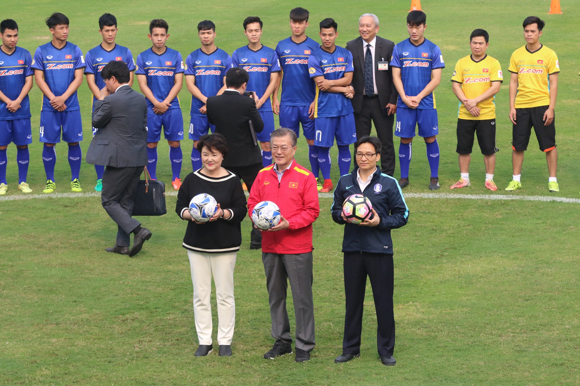 Tổng thống Hàn Quốc giao lưu cùng U23 Việt Nam và HLV Park Hang Seo