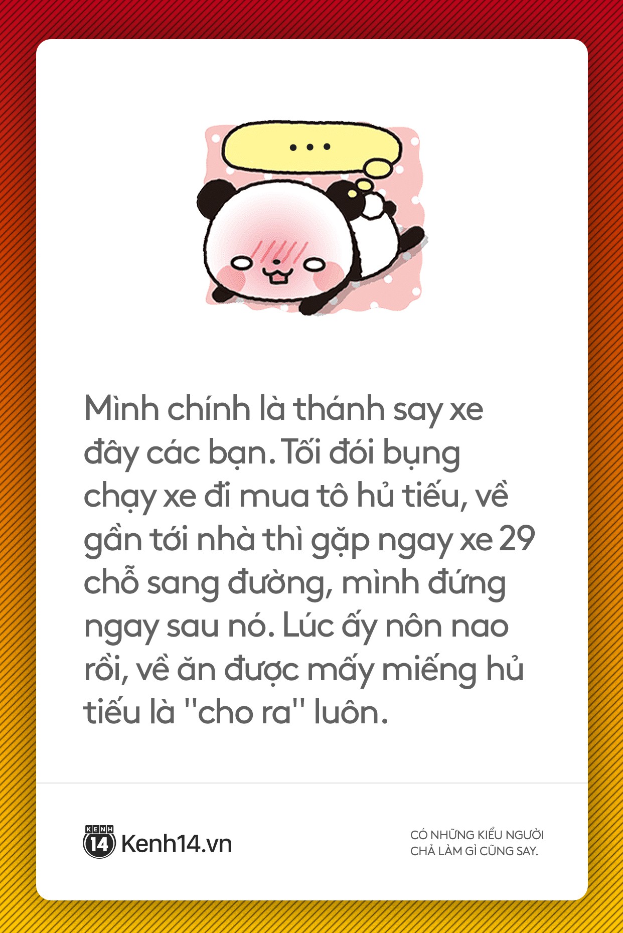 Say xe kinh niên là gì? Là ngửi mùi ô-tô, xe buýt thôi đã muốn ngất xỉu giữa đường! - Ảnh 13.