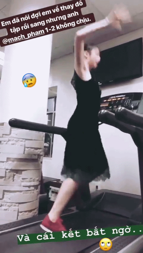 Tập gym kiểu Angela Phương Trinh: Mặc váy để nâng tạ hùng hục cho... thoáng mát - Ảnh 2. Tập gym kiểu Angela Phương Trinh: Mặc váy để nâng tạ hùng hục cho... thoáng mát - Ảnh 2.