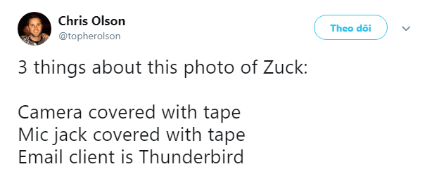 Mark Zuckerberg bịt kín cả camera và micro của laptop từ 2 năm trước vì sợ lộ dữ liệu - Ảnh 3.
