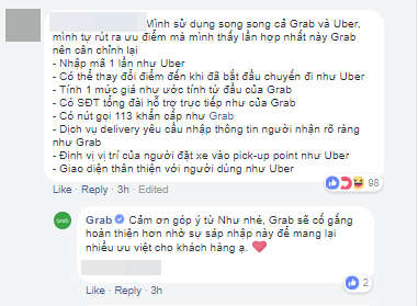 Nhiều khách hàng Việt xôn xao, bày tỏ lo lắng Grab sẽ độc quyền thị trường sau khi mua lại Uber Đông Nam Á - Ảnh 3.