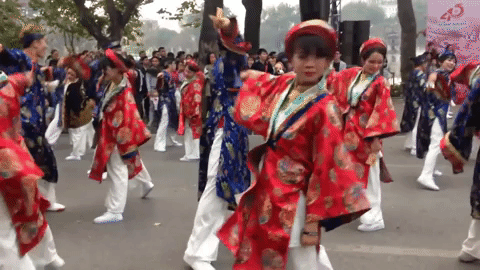 Nhảy Yosakoi với concept ho&agrave;n to&agrave;n thuần Việt: Tiết mục ho&agrave;nh tr&aacute;ng v&agrave; g&acirc;y ch&uacute; &yacute; nhất h&ocirc;m nay! - Ảnh 2.