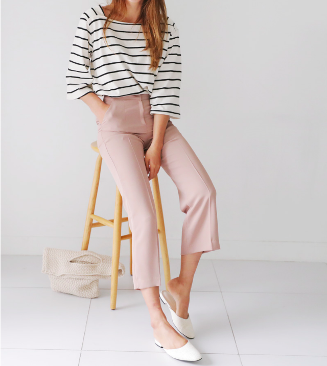 Đây chính là lý do vì sao quần vải đang dần “chiếm chỗ” của quần jeans trong tủ đồ của các nàng - Ảnh 18.