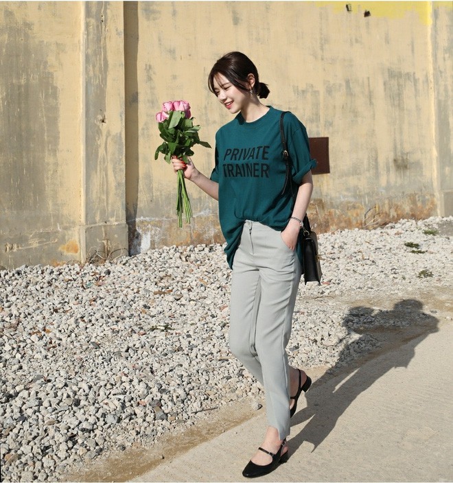 Đây chính là lý do vì sao quần vải đang dần “chiếm chỗ” của quần jeans trong tủ đồ của các nàng - Ảnh 21.