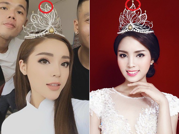 Khi thánh soi ra tay, thì 1 viên ngọc trai mất tích trên vương miện của Kỳ Duyên cũng là chi tiết quá dễ thấy - Ảnh 3.