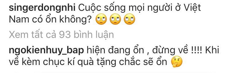 Đông Nhi ân cần hỏi Có ổn không và đây là cách đáp trả phũ phàng của cậu bạn thân Ngô Kiến Huy! - Ảnh 2.