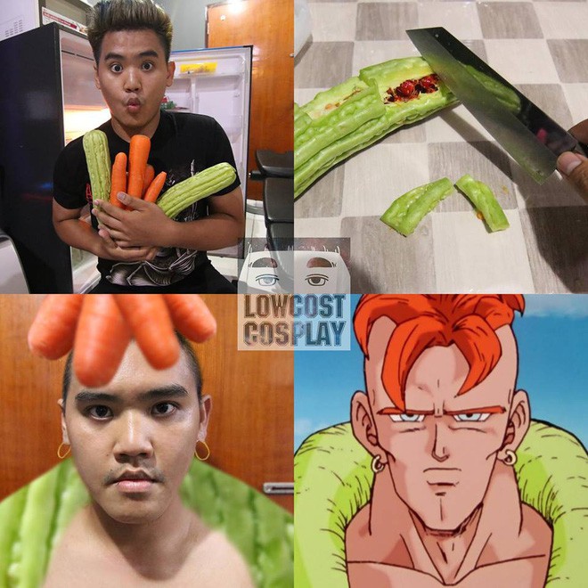 [Vui] Quỳ lạy với bộ ảnh cosplay Dragon Ball Z siêu hài hước của anh chàng Thái Lan - Ảnh 21.