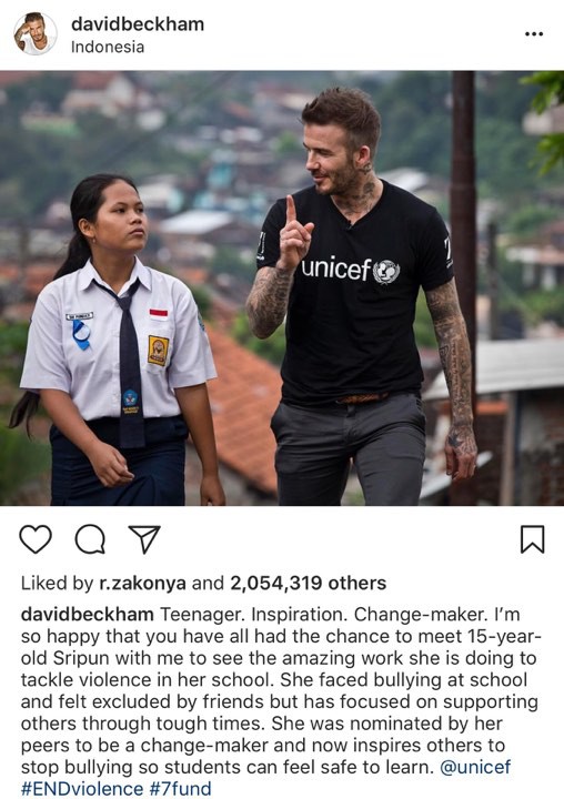 Không tới châu Á để đá bóng, David Beckham vẫn được người hâm mộ hò reo, tán thưởng với vai trò mới đầy ý nghĩa - Ảnh 3.