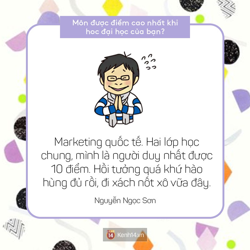Nhớ lại xem môn được điểm cao nhất thời đi học của bạn là gì? - Ảnh 6. Nhớ lại xem môn được điểm cao nhất thời đi học của bạn là gì? - Ảnh 6.