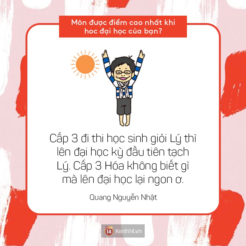Nhớ lại xem môn được điểm cao nhất thời đi học của bạn là gì? - Ảnh 13. Nhớ lại xem môn được điểm cao nhất thời đi học của bạn là gì? - Ảnh 13.
