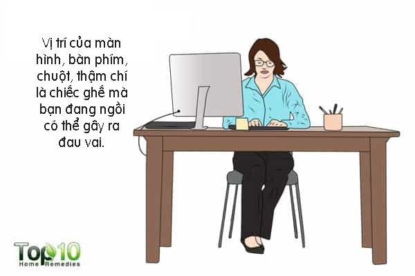 Làm thế nào để ngăn ngừa hoặc giảm đau cổ, đau vai khi làm việc? - Ảnh 5.