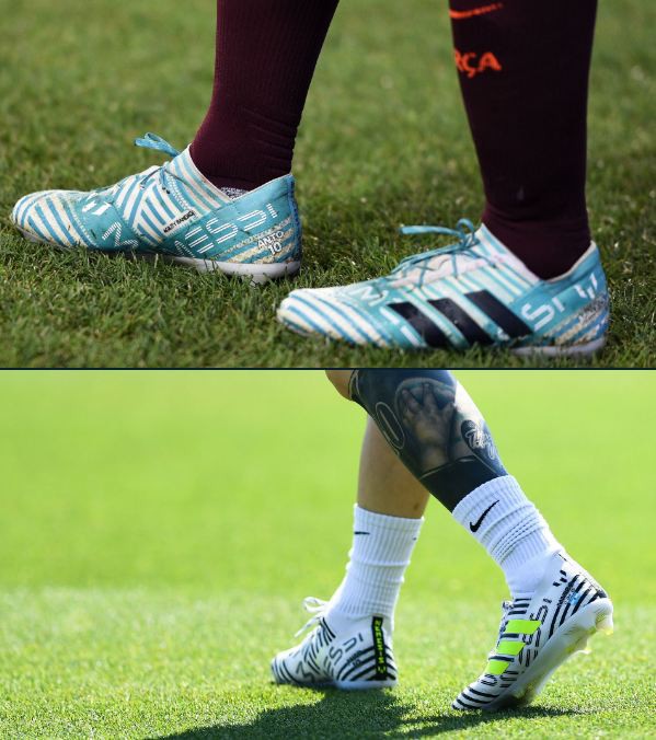 Bộ sưu tập giày thi đấu độc nhất từng được Messi sở hữu - Ảnh 11.