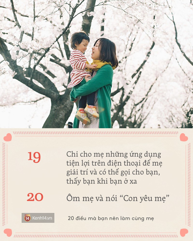 Hôm nay là 8/3, có đến 20 điều để bạn thực hiện ngay cùng mẹ! - Ảnh 16.