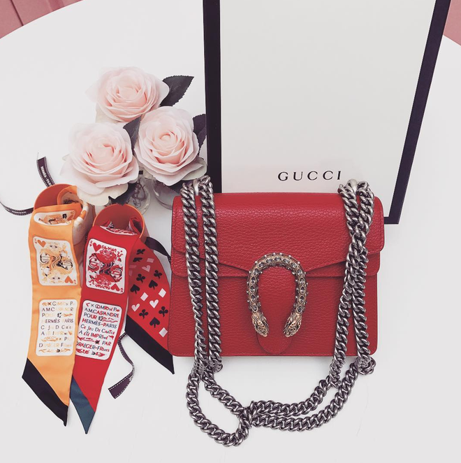 Không hổ danh là tay chơi hàng hiệu, chưa đầy 1 tuần Ngọc Trinh tậu luôn 2 chiếc túi của Gucci  - Ảnh 3.