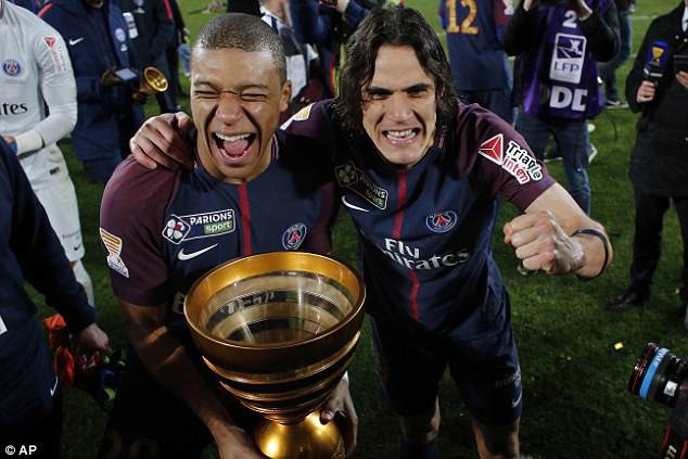 Cavani lập cú đúp, PSG lần thứ 5 liên tiếp đoạt Cúp Liên đoàn Pháp - Ảnh 6.