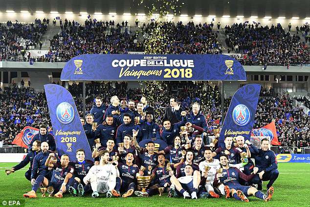 Cavani lập cú đúp, PSG lần thứ 5 liên tiếp đoạt Cúp Liên đoàn Pháp - Ảnh 7.