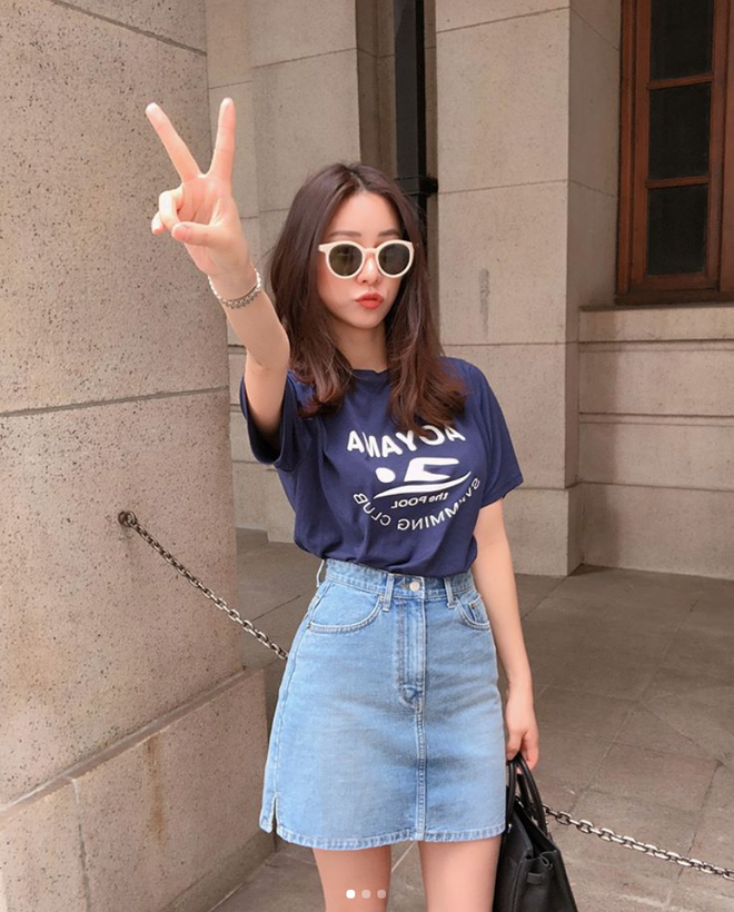 CHÂN VÁY JEAN NỮ - TOTODAY - MAXI DENIM