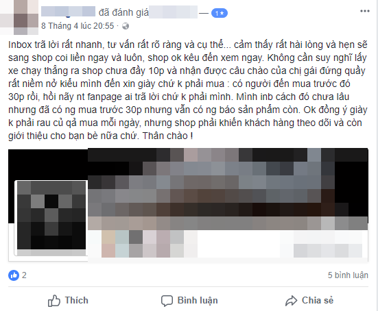 Bị đ&aacute;nh gi&aacute; 1 sao v&igrave; phục vụ thiếu chuy&ecirc;n nghiệp, chủ shop nổi tiếng đ&aacute;p trả như chửi v&agrave;o mặt kh&aacute;ch h&agrave;ng - Ảnh 1.