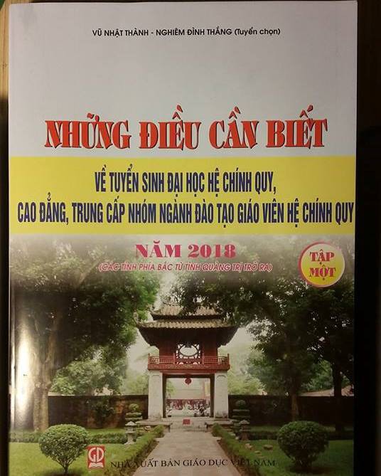 Cuốn Những điều cần biết về tuyển sinh ĐH-CĐ 2018 đăng thiếu thông tin các ngành đào tạo của HV Báo chí và tuyên truyền - Ảnh 1.