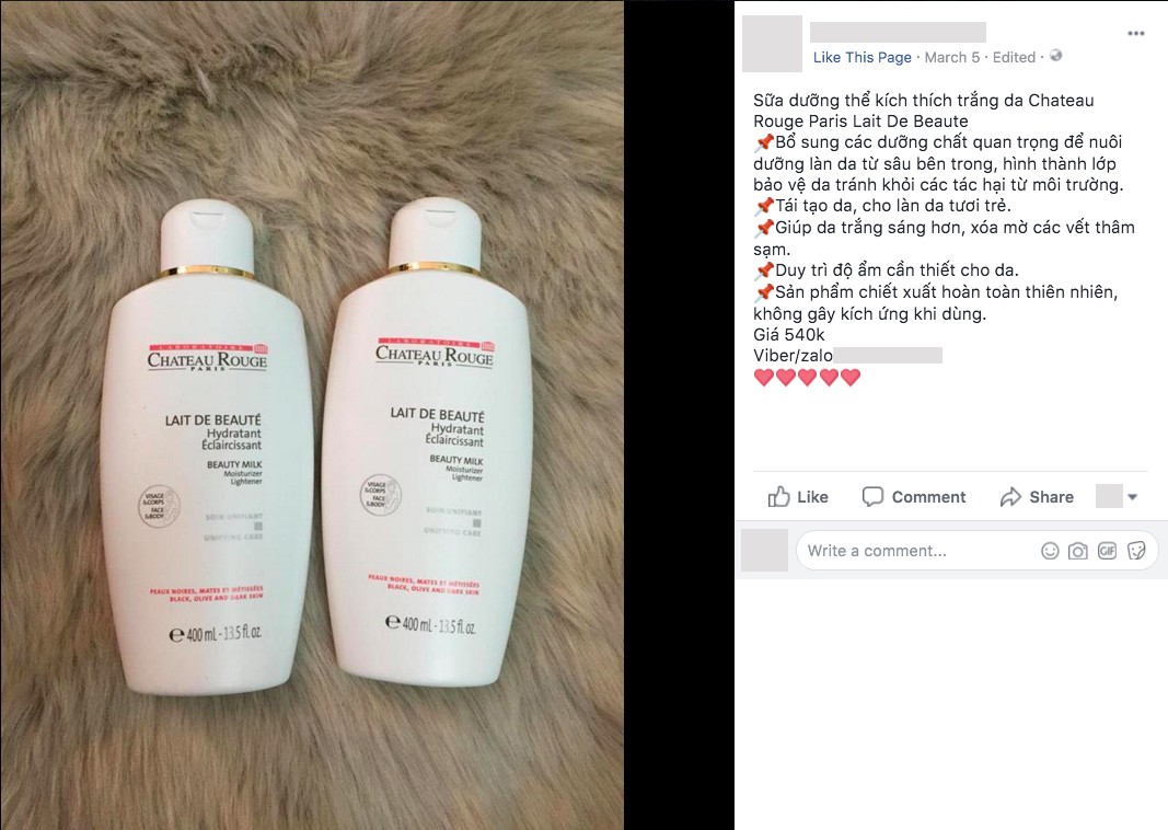 Kem dưỡng dành riêng cho người da đen và da màu của Pháp lại được tung hê hết lời như một loại kem kích trắng da ở Việt Nam? - Ảnh 7. Kem dưỡng dành riêng cho người da đen và da màu của Pháp lại được tung hê hết lời như một loại kem kích trắng da ở Việt Nam? - Ảnh 7.