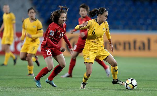 Tuyển nữ Việt Nam thua đậm 0-8 trước Australia, khó có cửa dự World Cup 2019 - Ảnh 2.
