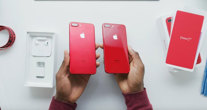 Cận cảnh iPhone 8 và iPhone 8 Plus (PRODUCT)RED, đẹp xuất sắc nhưng vẫn có một nhược điểm lớn - Ảnh 11.