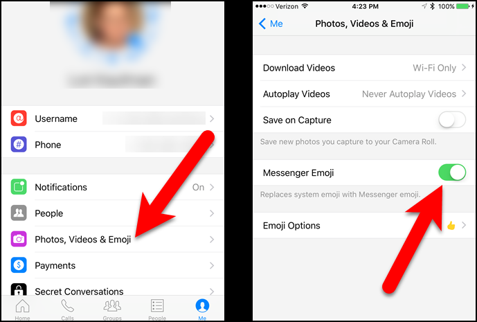 :) trên Facebook Messenger vừa thay đổi với 1 số tài khoản, và đây là cách để chỉnh lại như cũ - Ảnh 3. :) trên Facebook Messenger vừa thay đổi với 1 số tài khoản, và đây là cách để chỉnh lại như cũ - Ảnh 3.