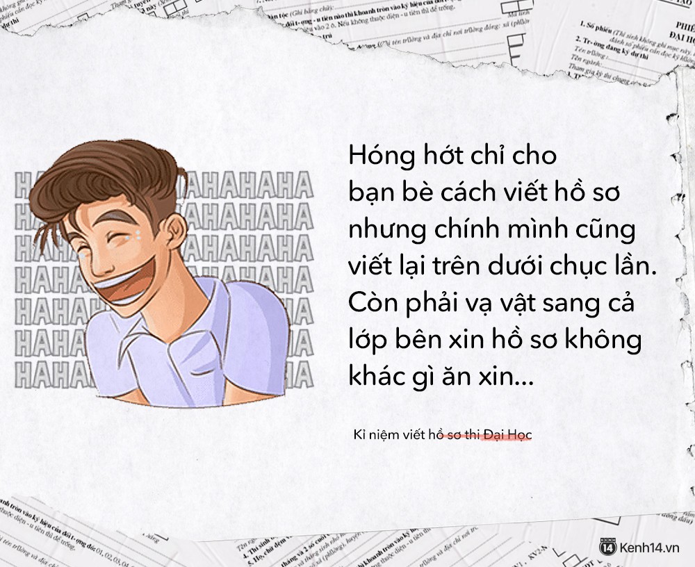 Ai từng trải mới thấu, thi Đại Học khéo còn chẳng ám ảnh bằng chuyện viết hồ sơ thi Đại Học - Ảnh 4. Ai từng trải mới thấu, thi Đại Học khéo còn chẳng ám ảnh bằng chuyện viết hồ sơ thi Đại Học - Ảnh 4.