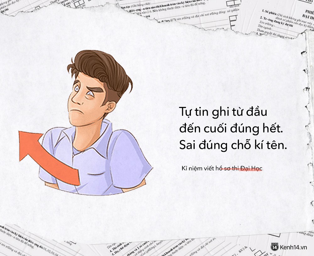 Ai từng trải mới thấu, thi Đại Học khéo còn chẳng ám ảnh bằng chuyện viết hồ sơ thi Đại Học - Ảnh 6. Ai từng trải mới thấu, thi Đại Học khéo còn chẳng ám ảnh bằng chuyện viết hồ sơ thi Đại Học - Ảnh 6.