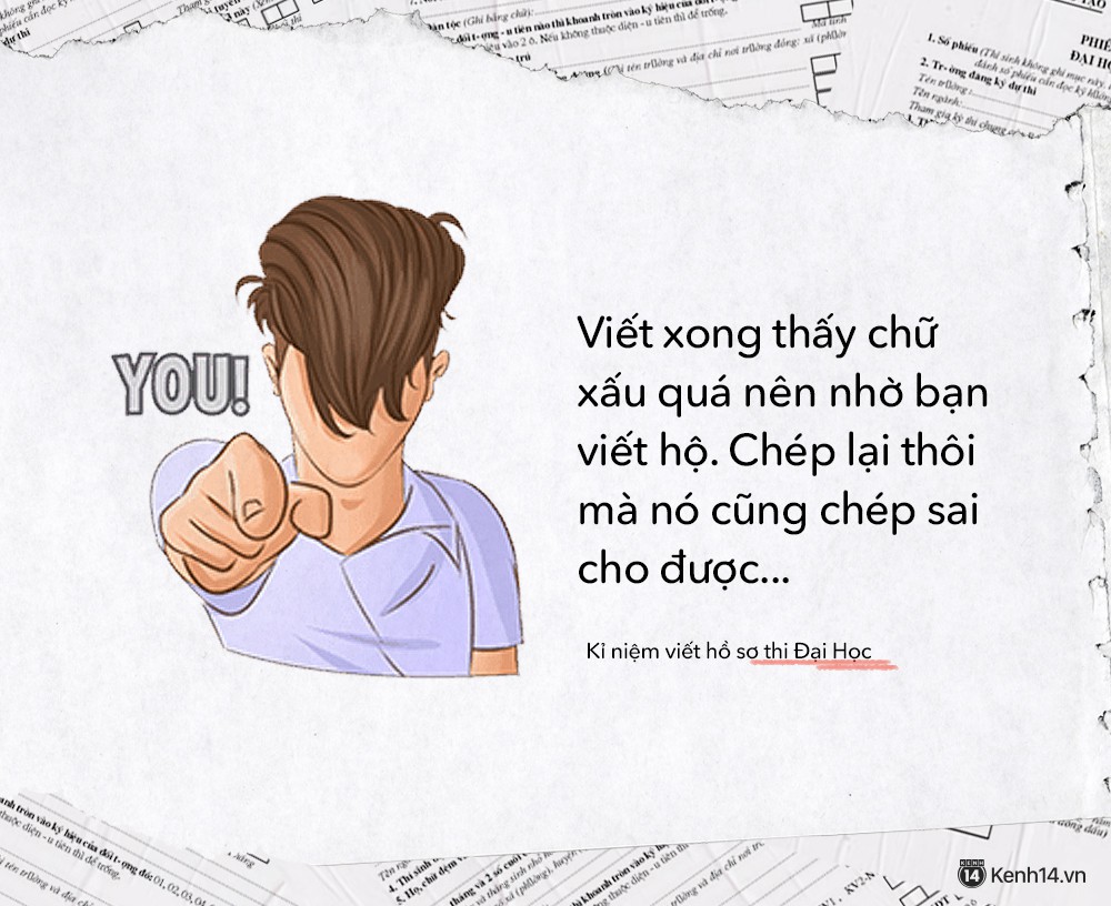 Ai từng trải mới thấu, thi Đại Học khéo còn chẳng ám ảnh bằng chuyện viết hồ sơ thi Đại Học - Ảnh 8. Ai từng trải mới thấu, thi Đại Học khéo còn chẳng ám ảnh bằng chuyện viết hồ sơ thi Đại Học - Ảnh 8.