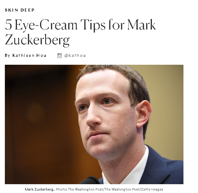 Bị soi đủ thứ, giờ đến cả quầng thâm mắt của Mark Zuckerberg cũng được dân tình tư vấn xem nên dưỡng như thế nào - Ảnh 4.
