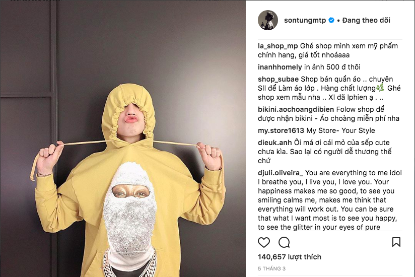 Đăng ảnh muốn tương tác với fan trên instagram, nhưng người nổi tiếng nhận lại chỉ-toàn-quảng-cáo - Ảnh 6. Đăng ảnh muốn tương tác với fan trên instagram, nhưng người nổi tiếng nhận lại chỉ-toàn-quảng-cáo - Ảnh 6.