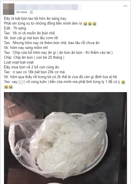 Nỗi khổ của những ông chồng có vợ làm tay hòm chìa khóa: Thèm ăn bún cũng phải nhờ đồng minh con gái hỗ trợ xin vợ 20k - Ảnh 1.