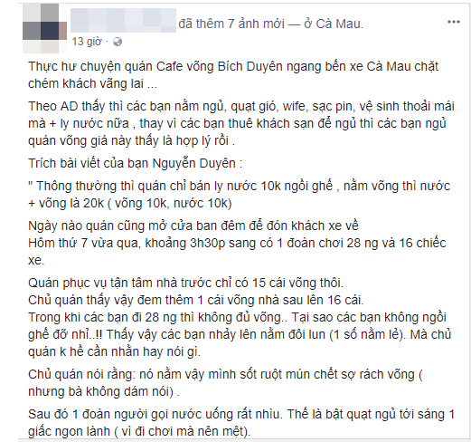 Nhóm phượt thủ 28 người qua đêm ở quán cafe võng hết tổng cộng 400k rồi đăng đàn chê đắt khiến cộng đồng phản ứng kịch liệt - Ảnh 3.