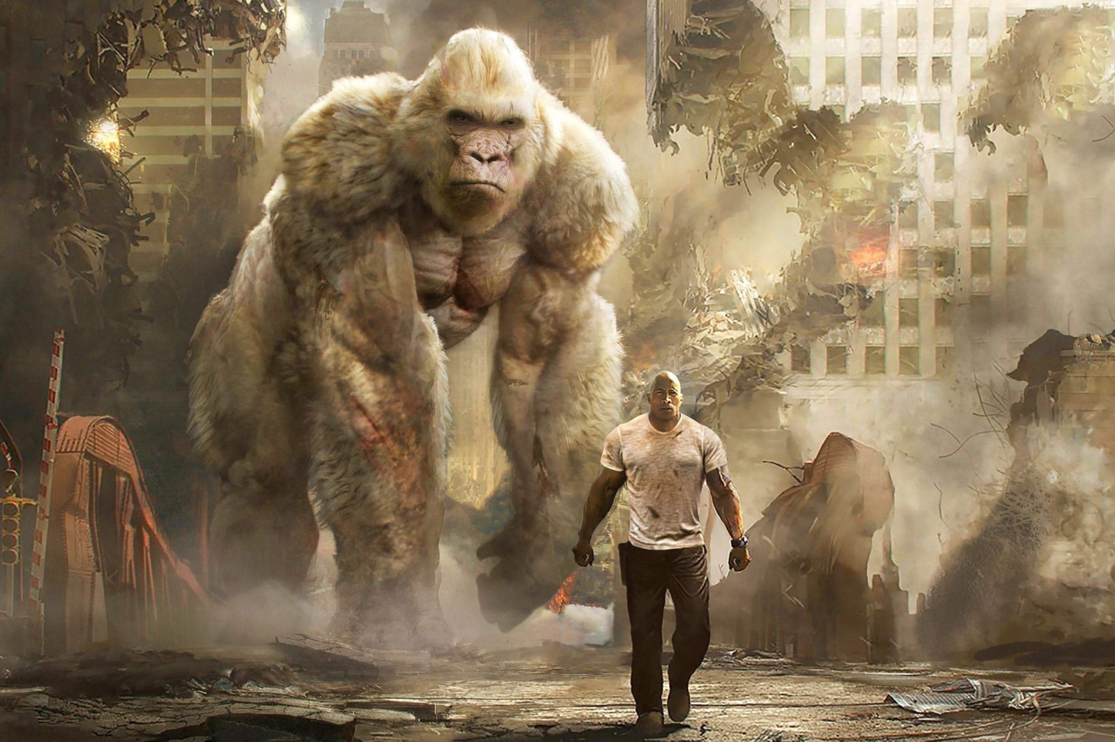 “Rampage” đại náo bảng xếp hạng trong tuần đầu công chiếu - Ảnh 3. “Rampage” đại náo bảng xếp hạng trong tuần đầu công chiếu - Ảnh 3.
