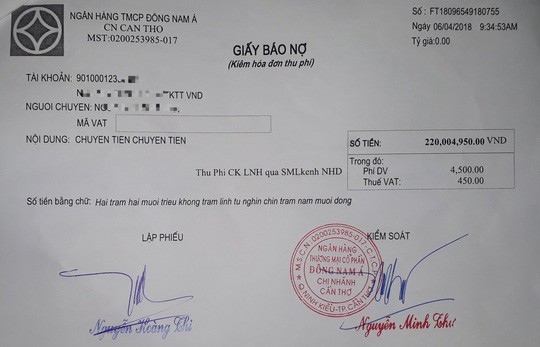 Chuyển nhầm tiền mua h&agrave;ng qua mạng c&ograve;n bị mất tiền &ldquo;hoa hồng&rdquo; - Ảnh 1.