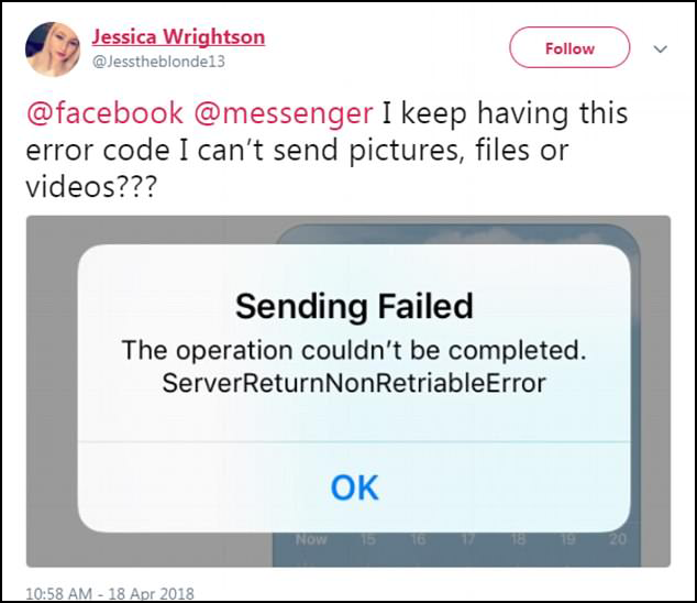 Người d&ugrave;ng Facebook đang than trời v&igrave; kh&ocirc;ng gửi được ảnh tr&ecirc;n Messenger - Ảnh 3.
