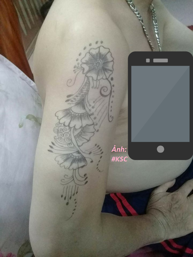 Chùm ảnh: Những thanh niên ước mơ làm tattoo artist nhưng lại chỉ có cây bút bi trong tay - Ảnh 7.