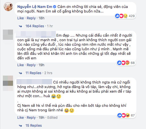 Có tâm như fan và cả antifan của Nam Em, bình luận nào cũng viết dài cả quyển - Ảnh 2.