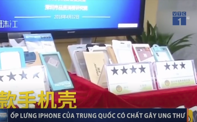 Ốp lưng điện thoại Apple nguồn gốc Trung Quốc được phát hiện có chất gây ung thư - Ảnh 1.